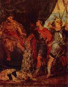 Peter Paul Rubens Mucius Scavola vor Porsenna France oil painting artist